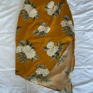 Floral vintage skirt